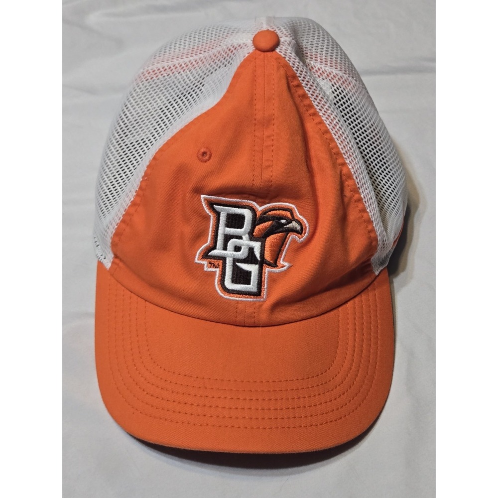 Bowling Green Falcons BGSU Nike Heritage86 Dri Fit Hat Cap Orange White Adult